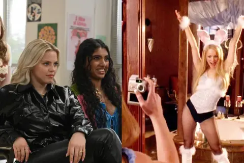 Dziewczyny z "Wrednych dziewczyn" i Regina George w stroju króliczka.