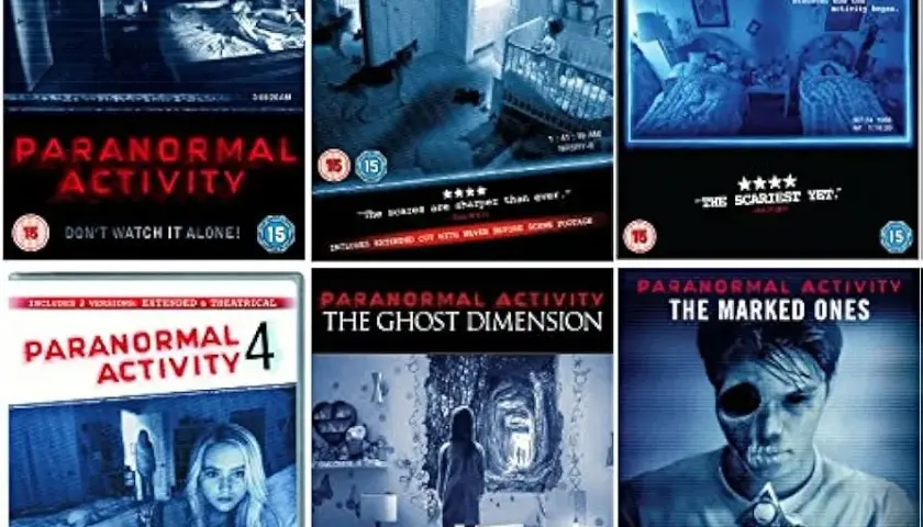 Paranormal Activity: Kompletna Lista Części Serii Horrorów