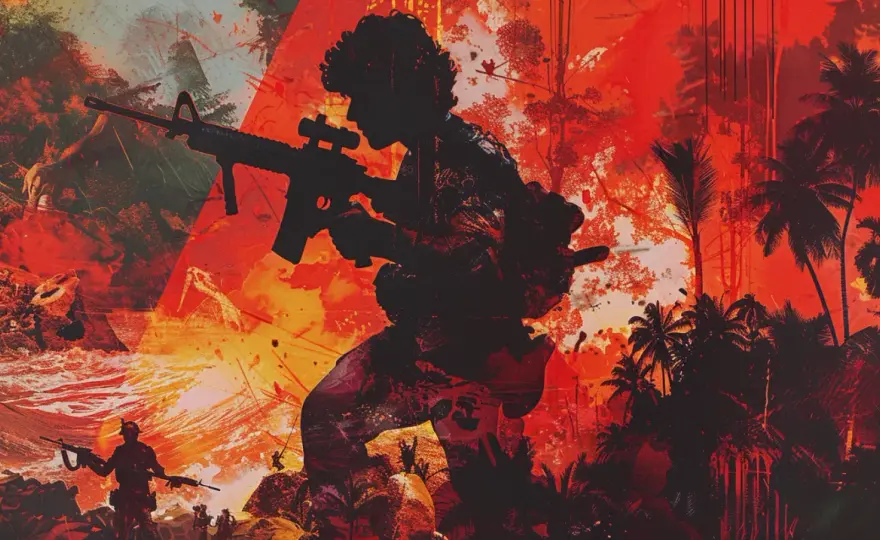 Rambo plakat: Najlepsze grafiki z ikoną kina akcji