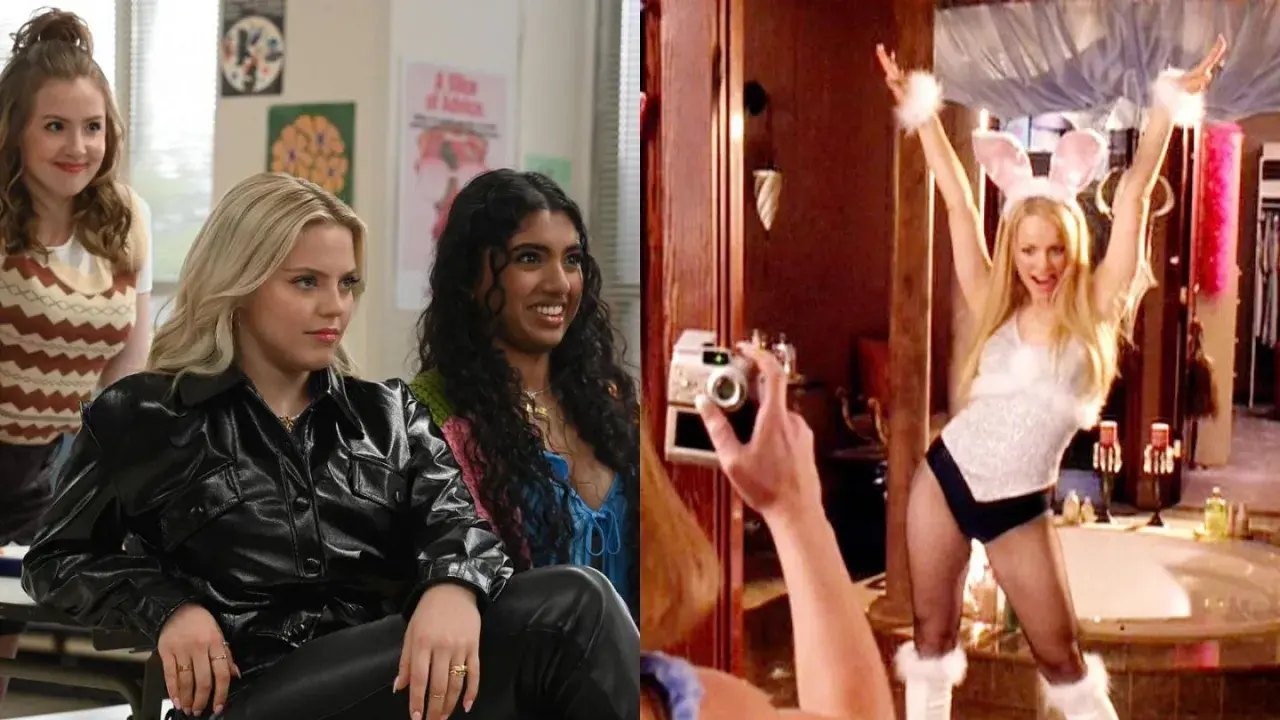 Dziewczyny z "Wrednych dziewczyn" i Regina George w stroju króliczka.