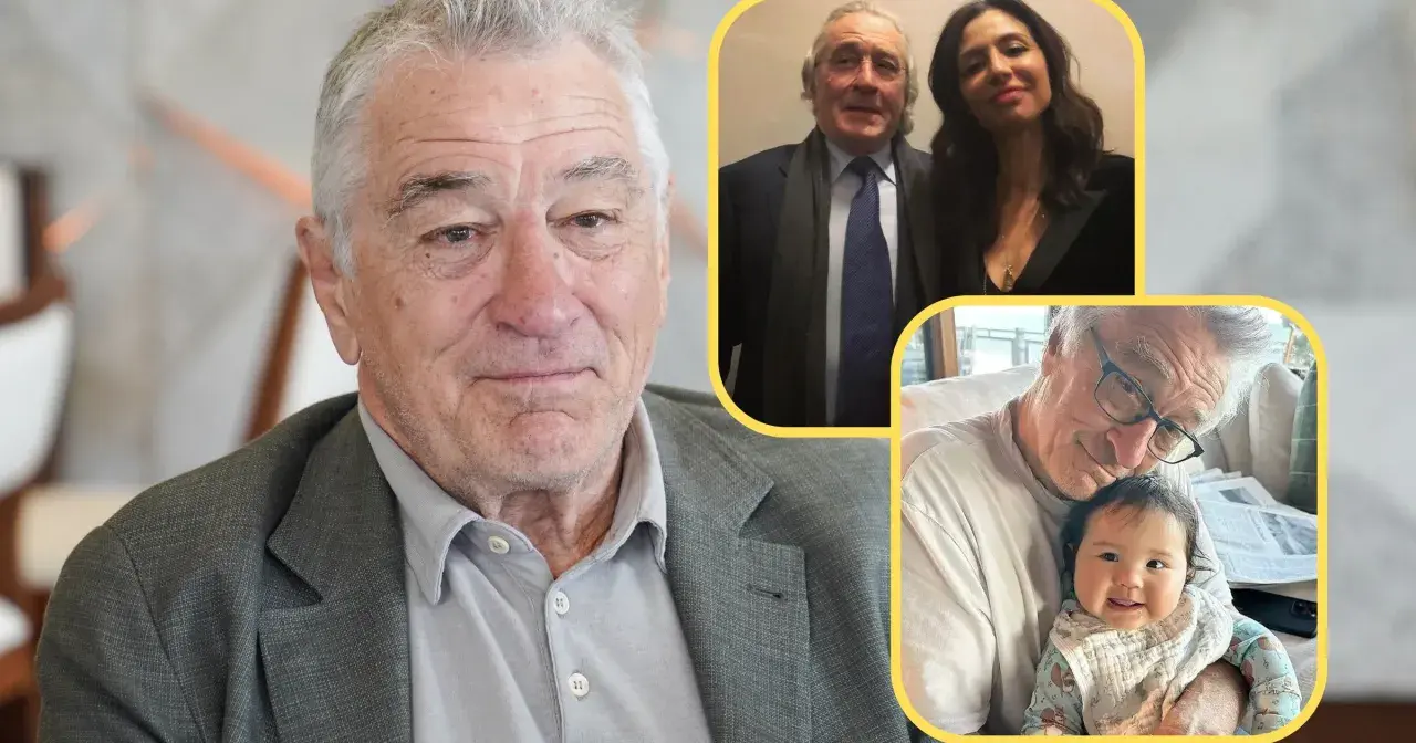 Robert De Niro z dziećmi: uśmiechnięty aktor z wnuczką i zdjęcie z partnerką.