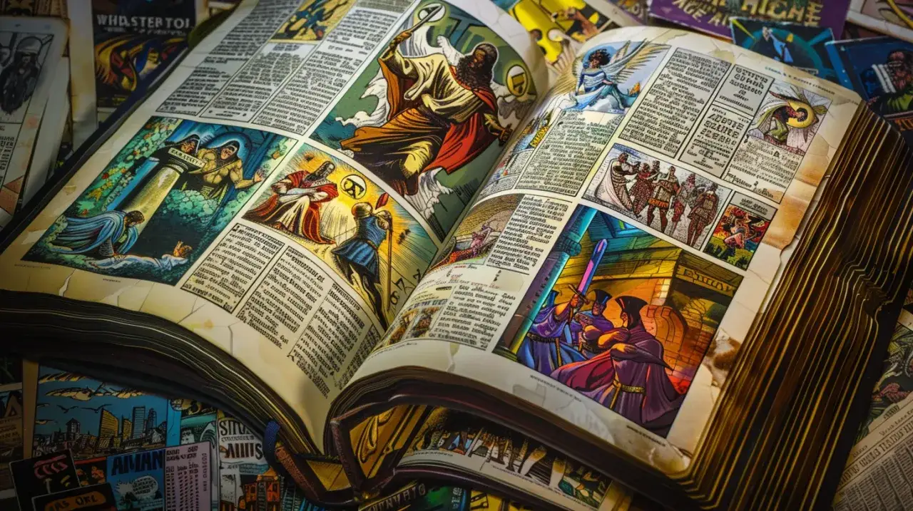 Zdjęcie Biblia komiks: Czy święte pisma można przedstawić graficznie?